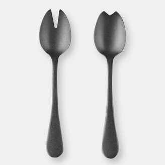 Salad Servers (Fork and Spoon) VINTAGE ORO NERO