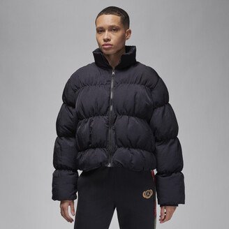 Women's Puffer Jacket in Black