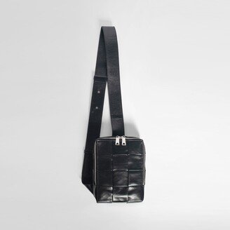 Man Black Shoulder Bags