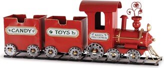 Toy Train on Track Display 29.25L - 29.25L x 7.5W x 11.25H