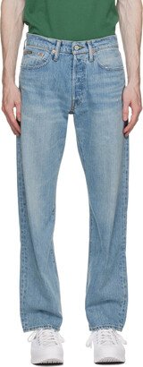 Blue Vintage Classic Fit Jeans