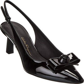 Karine Patent Slingback Pump