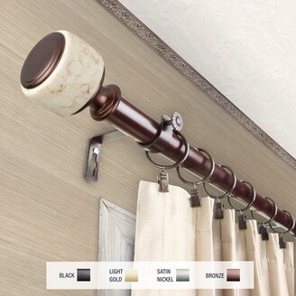 InStyleDesign Kinsley 1 inch Diameter Adjustable Curtain Rod