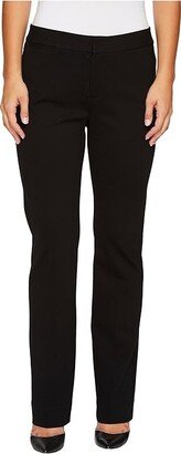 Petite Ponte Trouser Pants in Black (Black) Women's Jeans