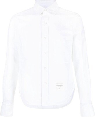 Logo-Patch Long-Sleeve Shirt