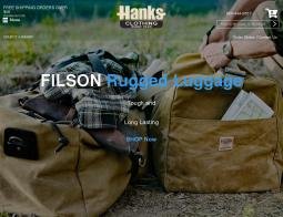 Hanks Clothing Promo Codes & Coupons