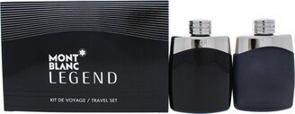 Legend by Mont Blanc for Men - 2 Pc Gift Set 3.3oz EDT Spray, 3.3oz After Shave Lotion