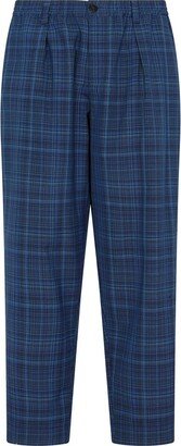 Houndstooth Patterned Trousers