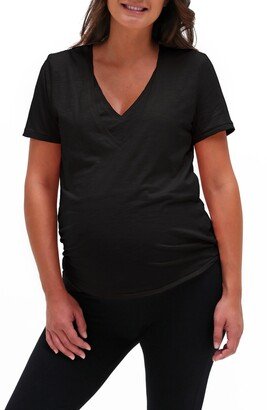 V-Neck Maternity/Nursing T-Shirt