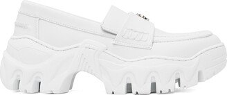 SSENSE Exclusive White Boccaccio II Loafers