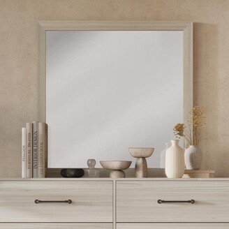 Home Wallace Dresser Mirror - Light Grey