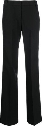 ERMANNO FIRENZE Pressed-Crease Tailored Straight-Leg Trousers