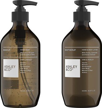 Ashley & Co Pair Up - Hand Wash & Lotion Set In Vine & Paisley-AA