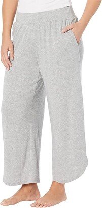 Petite Restore Sleep Pants (Light Gray Heather) Women's Pajama