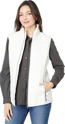 Rainier Primaloft Eco Full Zip Vest (Coconut) Women's Clothing