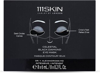 Celestial Black Diamond Eye Mask Box