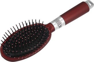 Unique Bargains Travel Red Massage Bristles Paddle Detangling Hair Brush