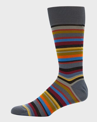 Men's Aldgate Stripe Crew Socks