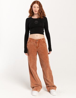 FIVESTAR GENERAL CO. Corduroy Wide Leg Womens Pants