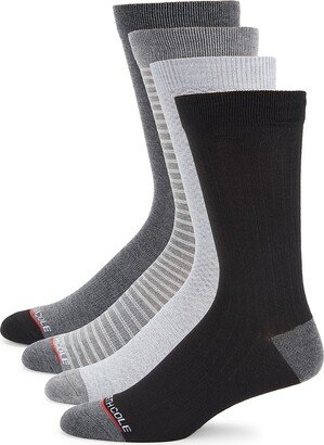 4-Pack Crew Sock Set