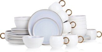 Stone Lain Josephine 32Pc Porcelain Dinnerware Set