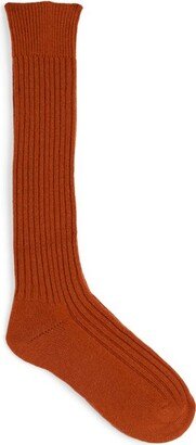 Fioroni Cashmere Cashmere Ribbed Socks