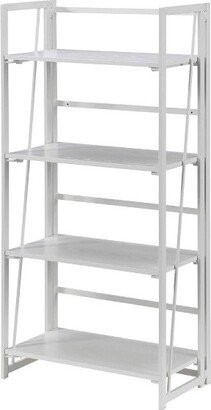 Xtra Folding 4 Tier Bookshelf - Breighton Home