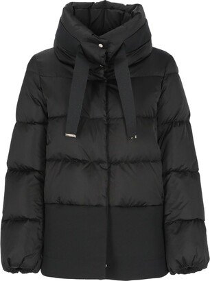 Drawstring Quilted Jacket