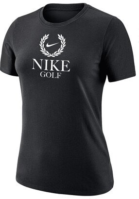 Women's Golf T-Shirt in Black