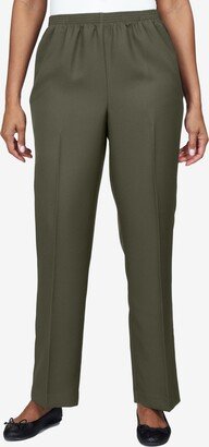 Petite Classics Accord Straight Leg Trouser Pants, Petite & Petite Short