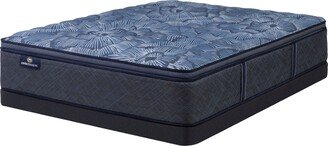 Perfect Sleeper Cobalt Calm 15 Plush Pillow Top Mattress Set-Twin