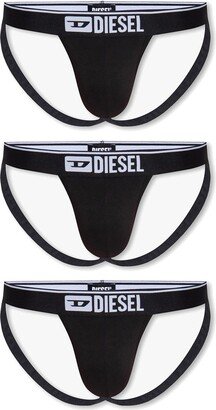 Logo Waistband Pack Of Three Jockstrap