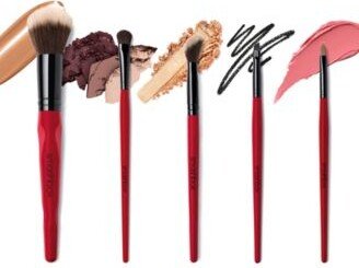 Camera Ready Face Eye Brow Lip Brush Collection