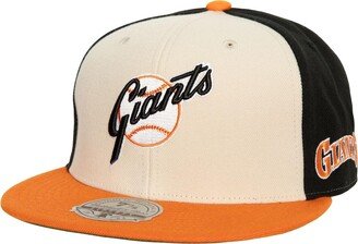 Men's Cream, Orange San Francisco Giants 25 Years Homefield Fitted Hat - Cream, Orange