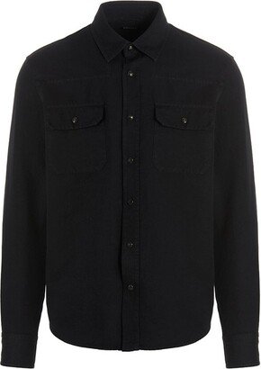 Collared Button-Up Shirt-AI