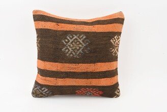 Kilim Pillow, Pillow Case, Turkish Decorative Throw Home Decor, Turkey Antique Couch
