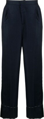 Silk Tailored Trousers