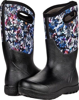 Neo-Classic Real Flower (Black Multi) Women's Shoes