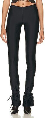 KNWLS Perse Legging in Black