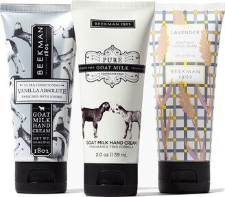 Assorted 3-Pack Goat Milk Hand Creams