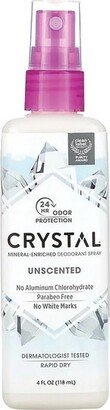 Crystal Antiperspirants and Deodorants Mineral Deodorant Spray - Unscented