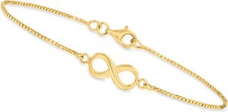 Canaria Fine Jewelry Canaria 10kt Yellow Gold Infinity Symbol Bracelet