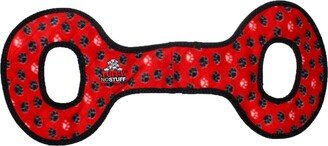 Tuffy No Stuff Ultimate Tug-o-War Red Paw, Dog Toy