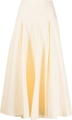 A-line midi skirt-AE