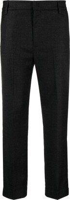 Nima cropped flannel trousers