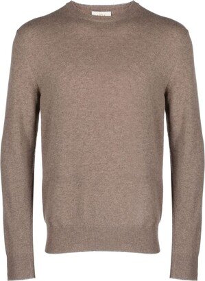 Long-Sleeve Wool Jumper-AB