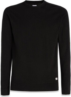 Logo Patch Crewneck Jumper-AC