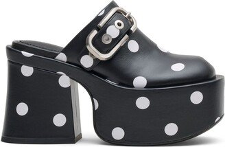 The J Marc Polka Dot clogs