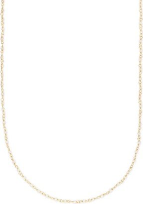 Davis 18k Gold Vermeil Beaded Long Necklace in Moonstone