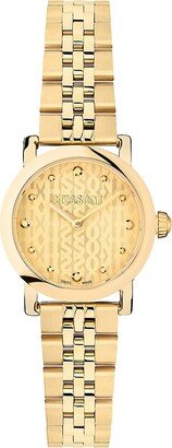 Mini Monogram Goldtone Bracelet Watch/28MM